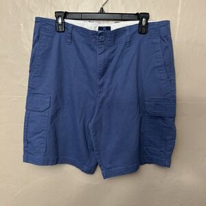 Vintage George Men's 34 Light‎ Blue Cargo Shorts